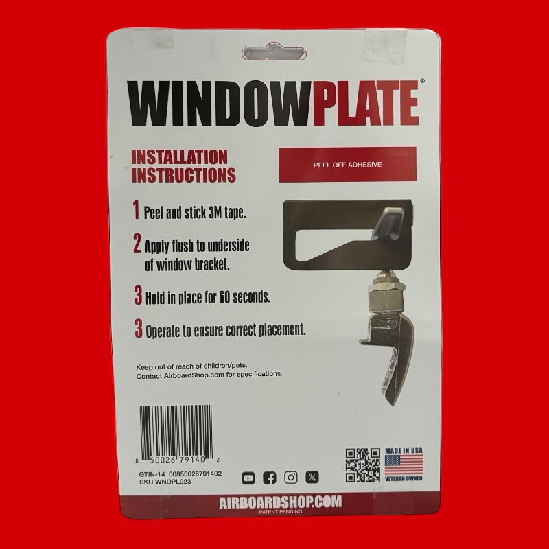 Window Plate – AirboardShop.com