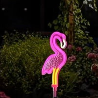 Flamingo Three Color Frame Unlighted