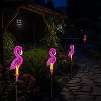 Flamingo Three Color Frame Unlighted