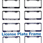 I Stream License Plate Frame