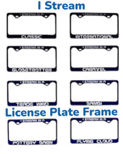 I Stream License Plate Frame