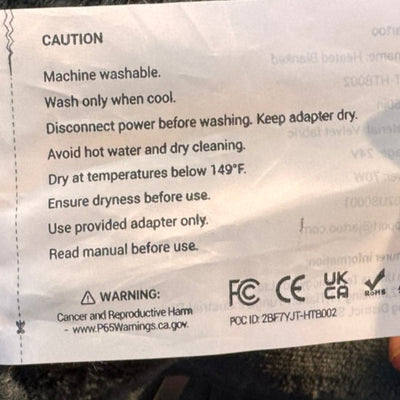 Jartoo Electric Blanket