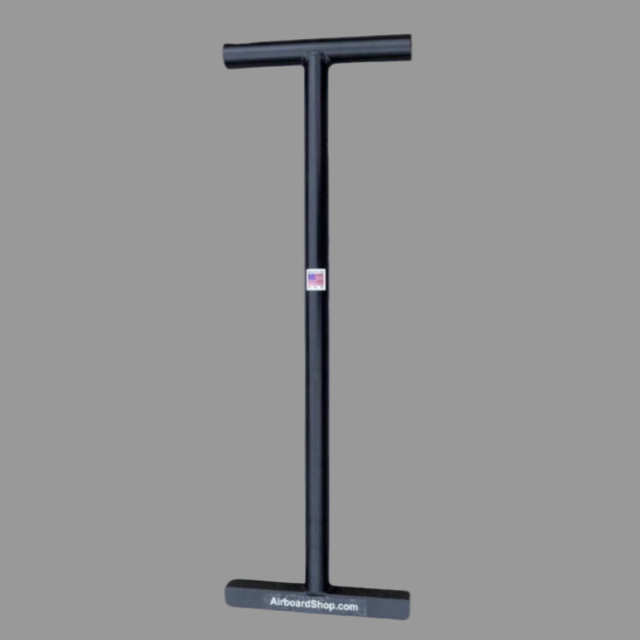 Black Air Step Brace accessory for Airstream