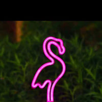 Flamingo Three Color Frame Unlighted