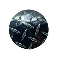4 Inch Diamond Plate Coasters with Soft Base - Made in the USA - Airstream Trailer Accessories