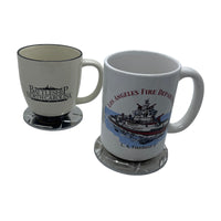 4 Inch Diamond Plate Coasters with Soft Base - Made in the USA - Airstream Trailer Accessories