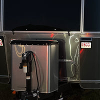 Solar Powered 4 Number BRN Light for Airstream Trailers - Compact 4 Number BRN