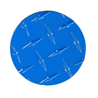 4 Inch Diamond Plate Coasters with Soft Base - Made in the USA - Airstream Trailer Accessories