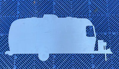 Wanderlust Plate - Large, Medium or Mini Size Travel Trailer Plate for Airstream Trailers
